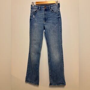 H&M - Boot Cut High Waist Blue Jeans - Size 2
